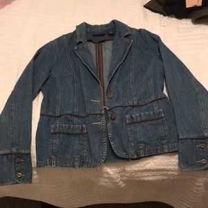 Denim blazer